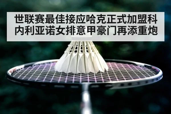 世联赛最佳接应哈克正式加盟科内利亚诺女排意甲豪门再添重炮